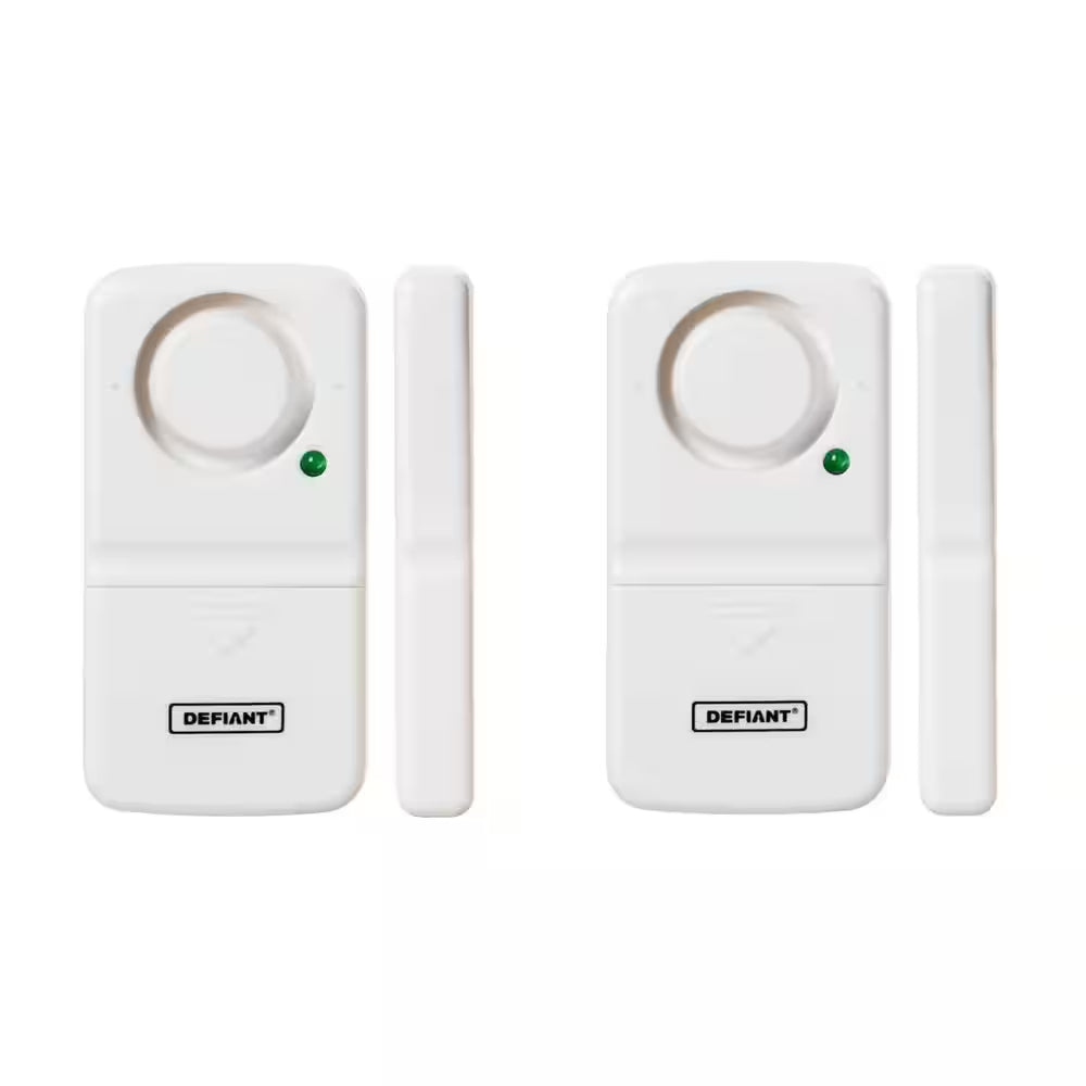 Wireless Home Security Door/Window Alarm (2-Pack)