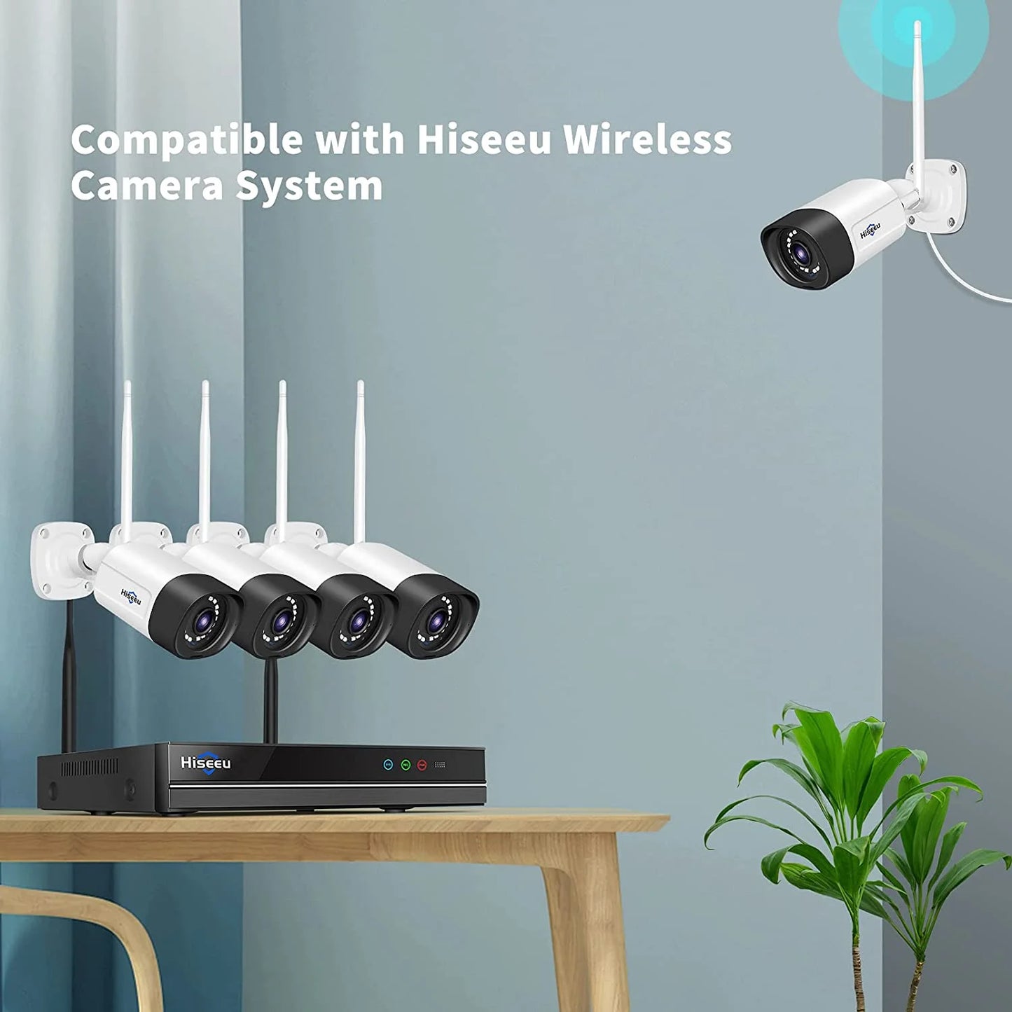 5MP Wireless Security Camera Wifi with Two-Way Audio,Motion Detect,Remote View,Ip66 Waterproof,Ir Night Vision,Outdoor Security Camera for Home Security