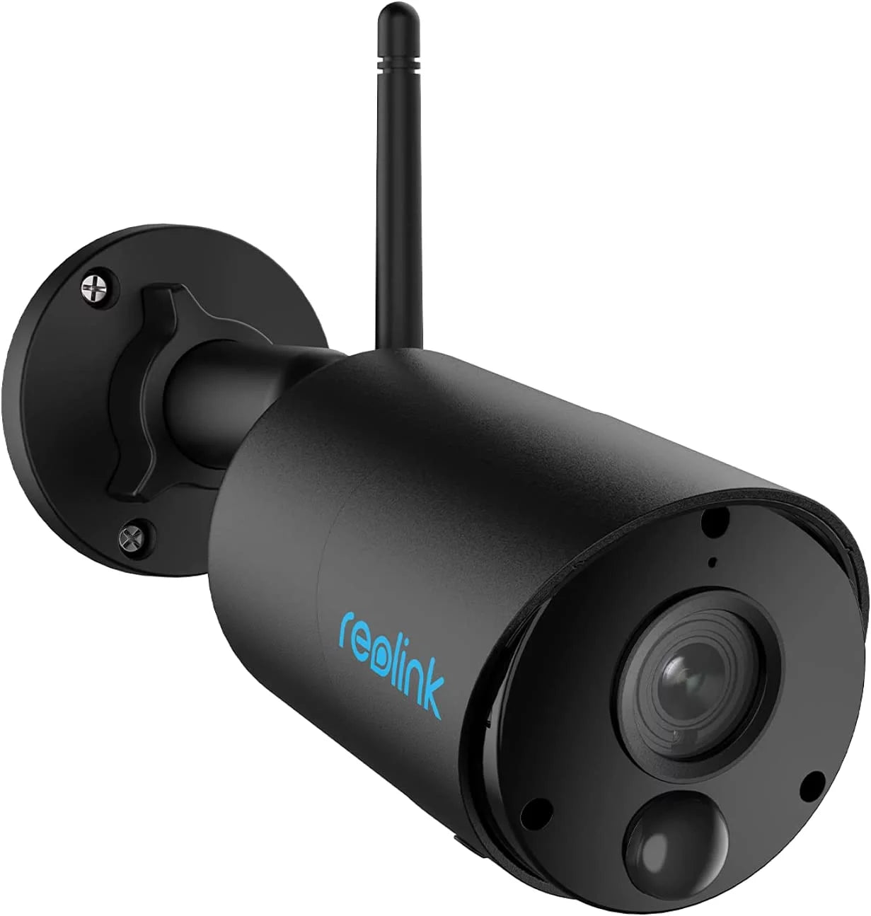 1080P Wireless Outdoor Security Rechargeable Battery-Powered WIFI Camera, IP65 Waterproof, Night Vision, 2-Way Audio, Support Google Assistant/Cloud/Sd Storage, Argus Eco(Black)