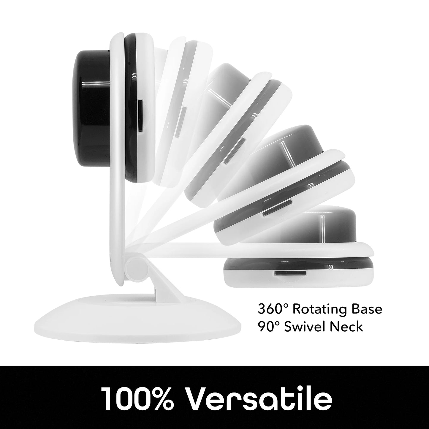 Aware 1080P Indoor Smart Home Security Camera 2 Pack | 2-Way Talk, Night Vision, Motion Alerts | Works with Alexa & Google Home | 2.4 Ghz Wi-Fi | 2 Pack