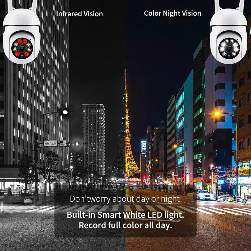 Wireless Light Bulb Camera Security for Summer, HD 3MP Motion Sensor Home Security Camera, 2-Way Audio & Night Vision Wireless Security Camera, Mini Camera for Indoor & Outdoor Use, Home Security Cameras & Systems, Electronics Cameras & Photography