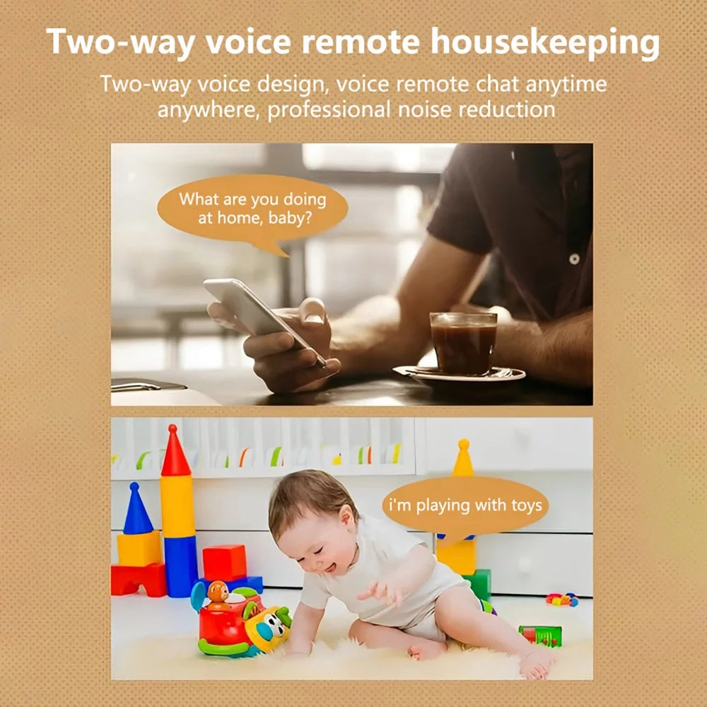 Cameras for Home Security Iutdoor, Cameras for Home Security outside Wireless Wifi HD 1080P Security Camera with Motion Detection, Auto Tracking,Two Way Talk for Home Office