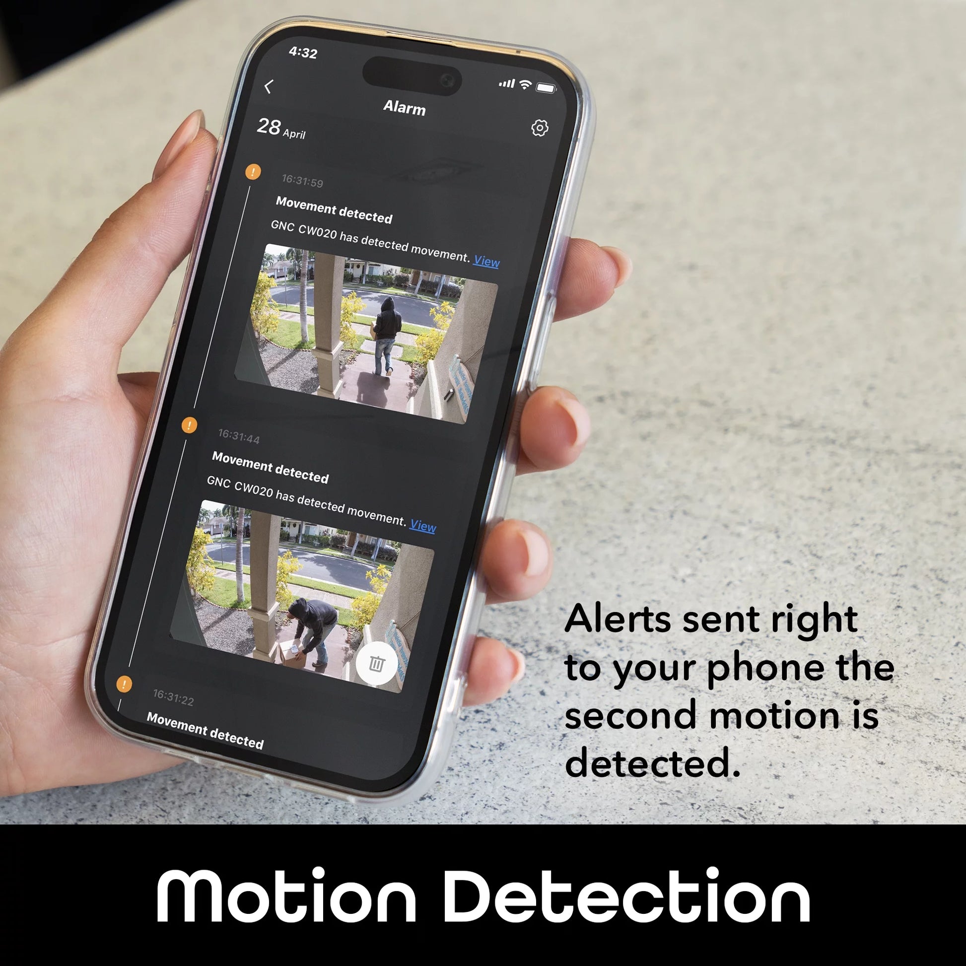 Hawk 2 Smart Security Outdoor Wired IP66 Camera | Night Vision, Motion Sensor, 2 Way Audio | Works with Alexa & Google Home | Weatherproof Black Surveillance Cam