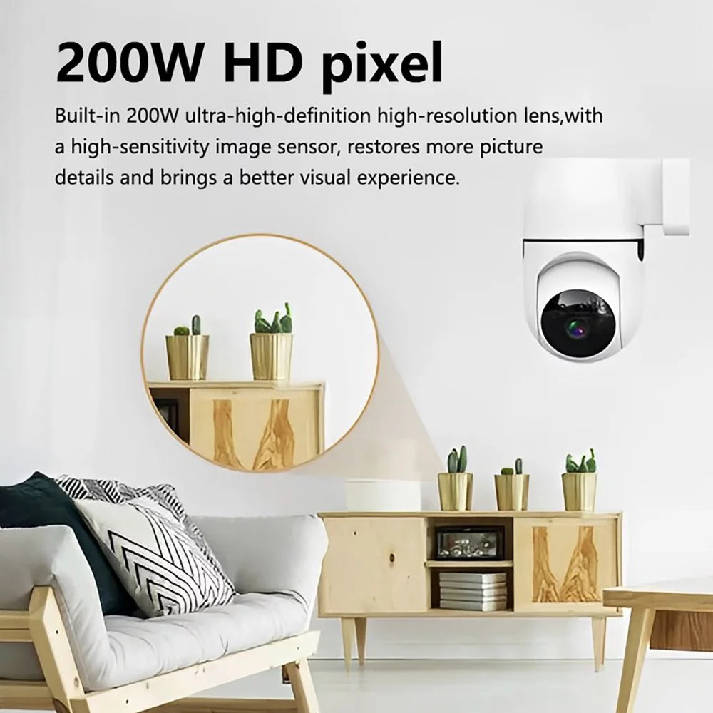 Cameras for Home Security Iutdoor, Cameras for Home Security outside Wireless Wifi HD 1080P Security Camera with Motion Detection, Auto Tracking,Two Way Talk for Home Office