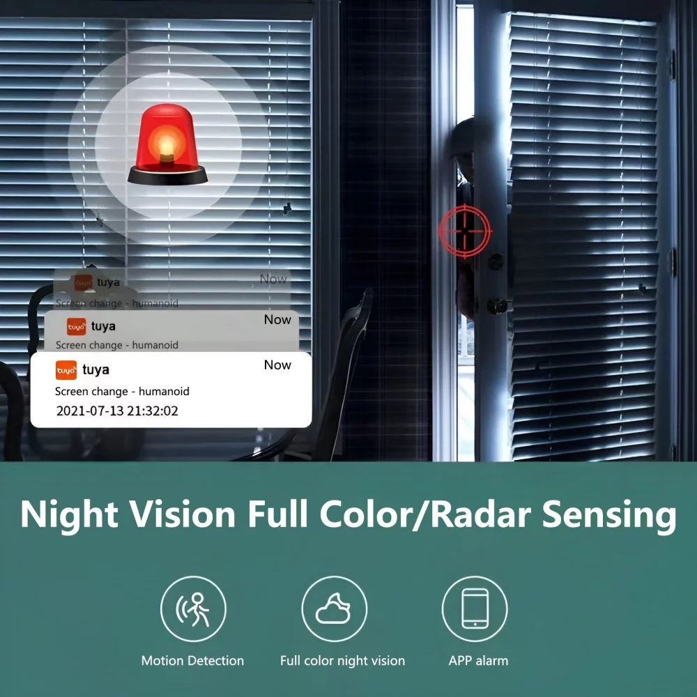 Cameras for Home Security Iutdoor, Cameras for Home Security outside Wireless Wifi HD 1080P Security Camera with Motion Detection, Auto Tracking,Two Way Talk for Home Office