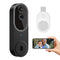 Waterproof Smart Video Doorbell Camera, Wireless Security Camera Doorbell with Human & Motion Detection, Battery Powered Wifi Door Camera for Home Security, Security Cameras, Ring Doorbell Camera