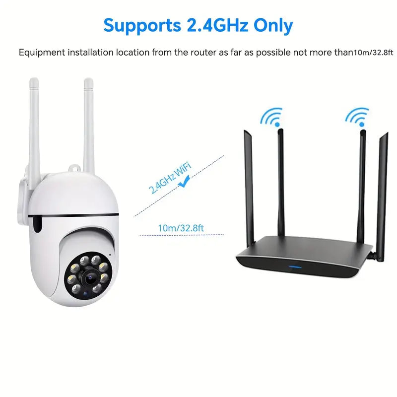 Wireless Light Bulb Camera Security for Summer, HD 3MP Motion Sensor Home Security Camera, 2-Way Audio & Night Vision Wireless Security Camera, Mini Camera for Indoor & Outdoor Use, Home Security Cameras & Systems, Electronics Cameras & Photography